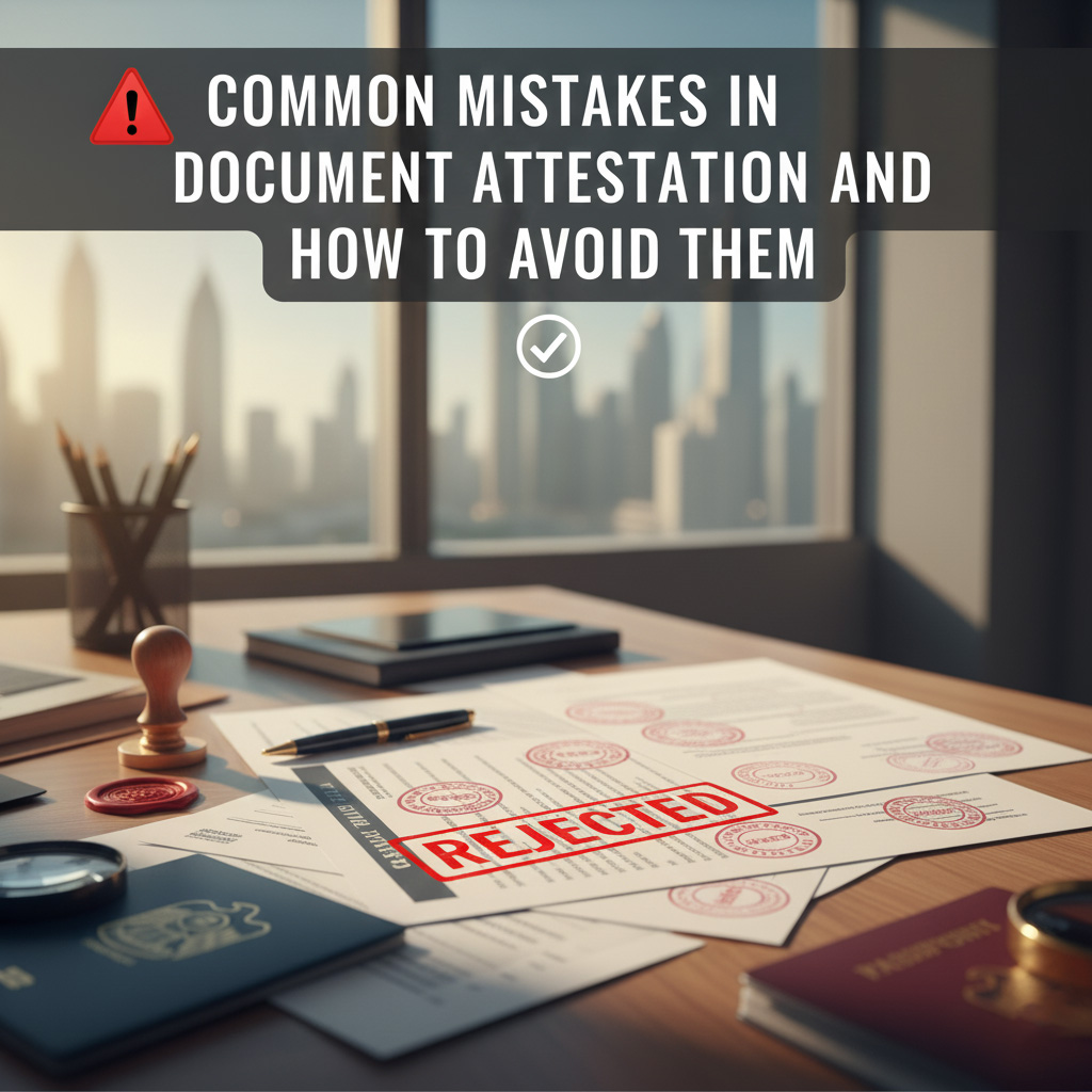 Common Mistakes in Document Attestation and How to Avoid Them
